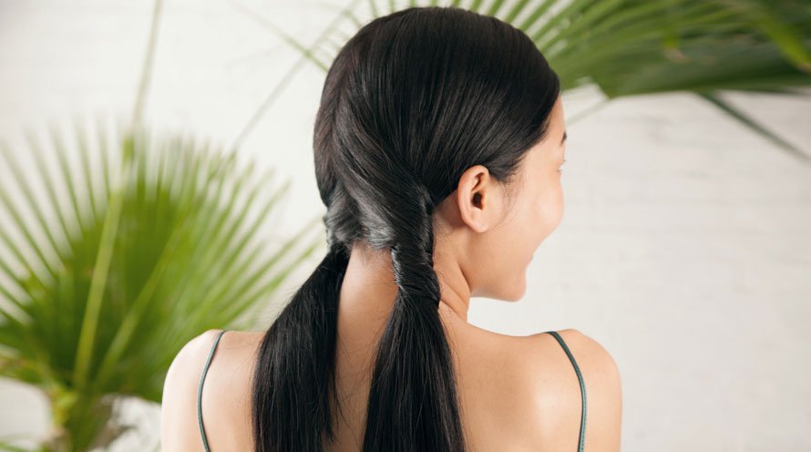 Double Twisted Ponytails